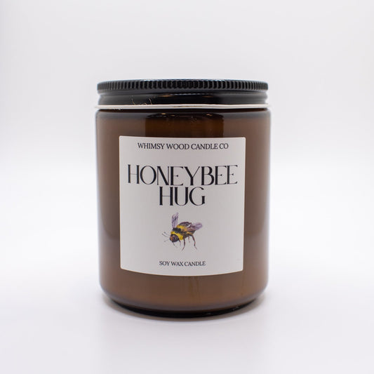 Honey Bee Hug Candle